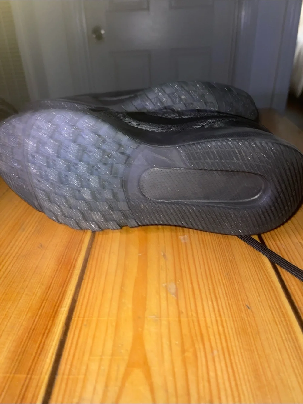 Nike Kids Black Lightweight Mesh Sneakers